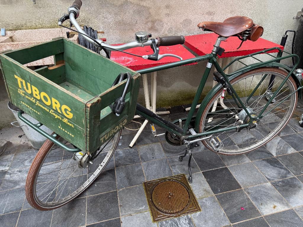Herenfiets Achielle (kader 57cm), Autres marques, Vitesses, Frein à tambour, 57 à 61 cm