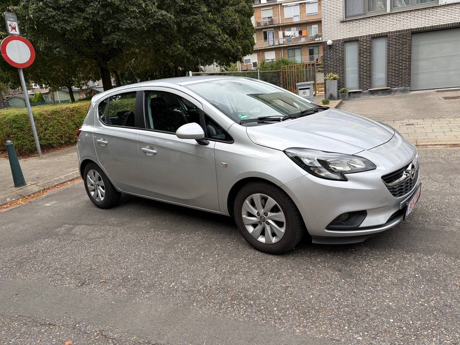 Opel Corsa-E 1.0 benz 85000km airco 2016 garantie, Auto's, Voorwielaandrijving, Testrit aan huis, Stof, 5 deurs