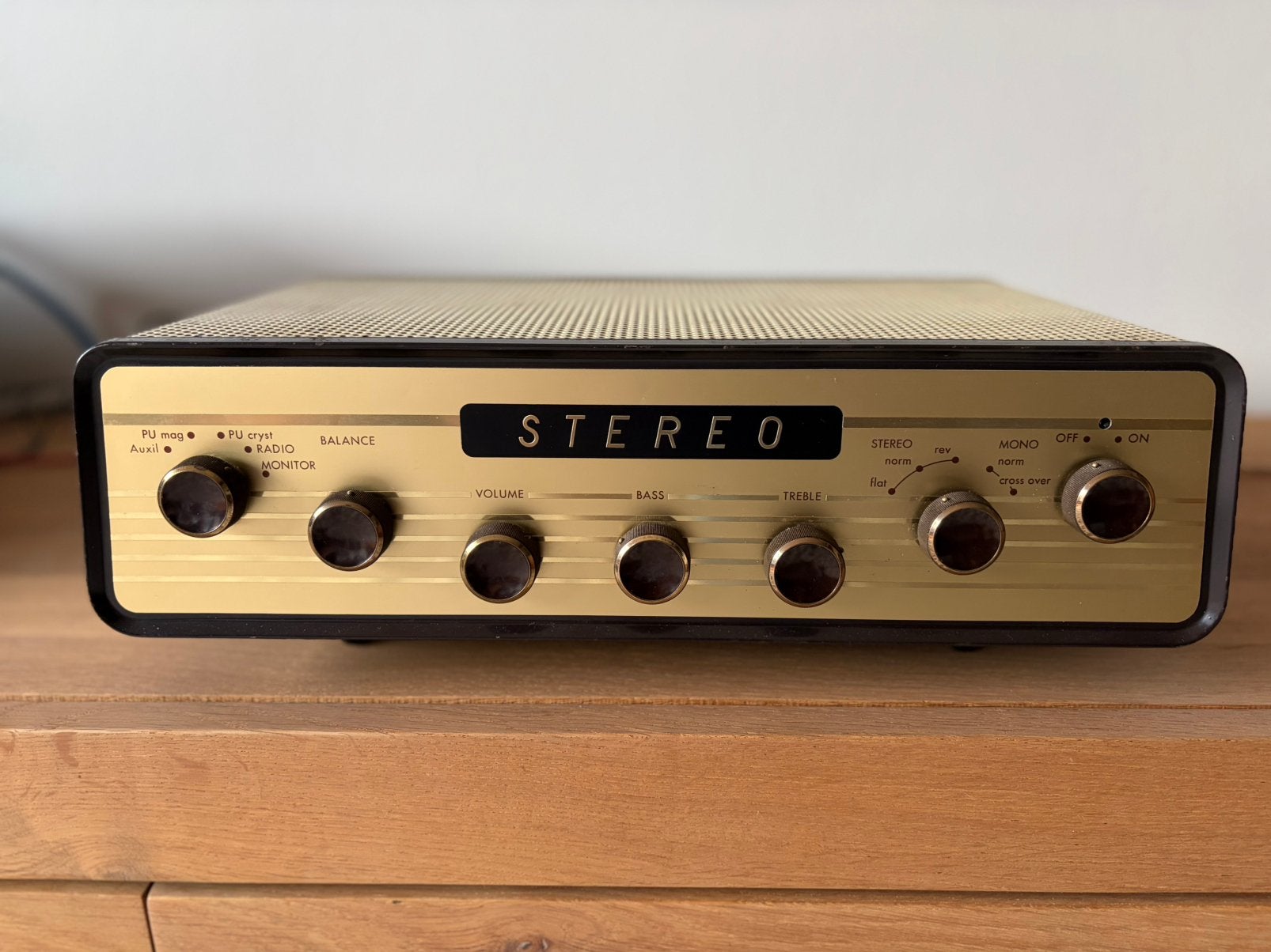 Amplificateur à tube stéréo MBLE (plus tard Philips) BBO 845, Enlèvement, Amplificateur
