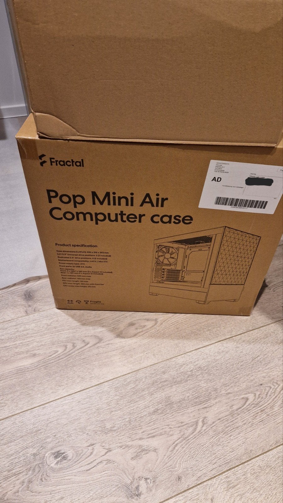 Fractal Design Pop Air Mini, Informatique & Logiciels, Enlèvement ou Envoi, Neuf