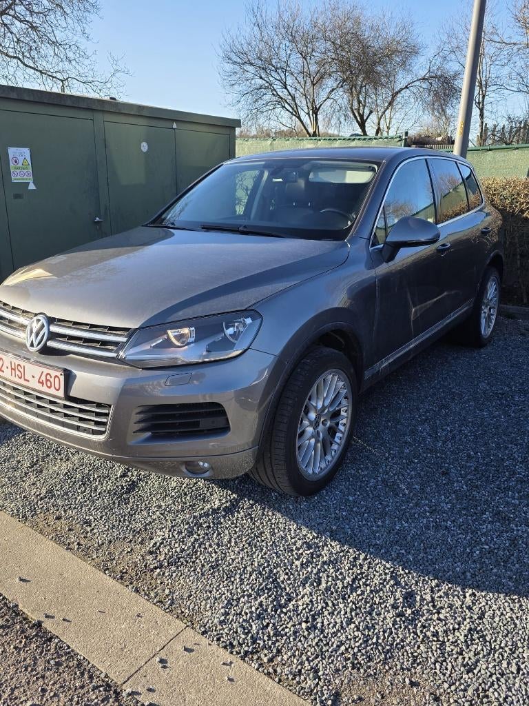 VW Touareg 3.0TDI V6 2012, Cuir, Achat, Apple Carplay, Noir