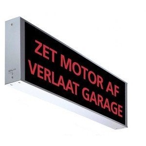 Noodverlichting / Reklamebord