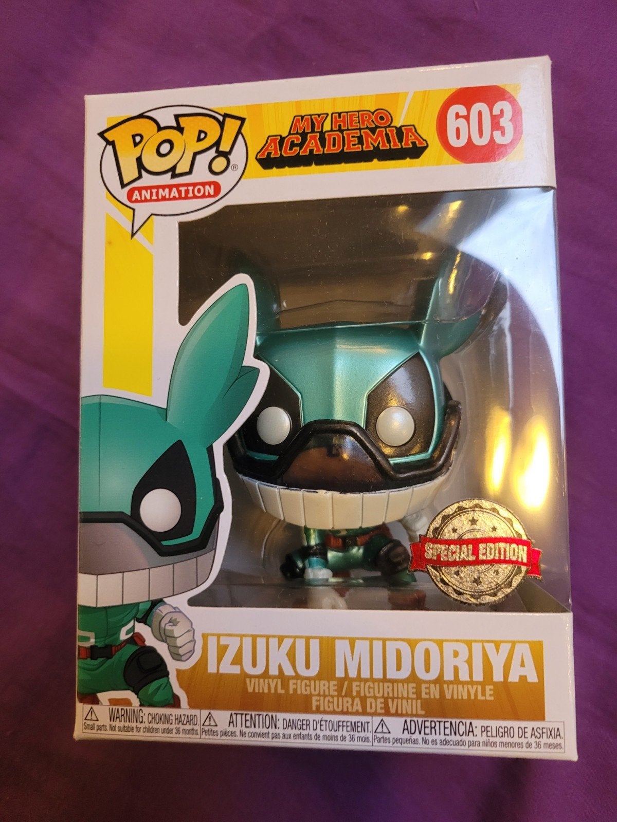 Funko Pop ! My Hero Academy - Izuku Midoriya #603 Métallique, Enlèvement ou Envoi, Neuf