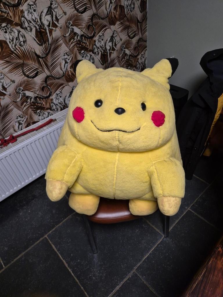 grote pikatchu knuffel pokemon, Kinderen en Baby's, Speelgoed | Knuffels en Pluche, Ophalen of Verzenden
