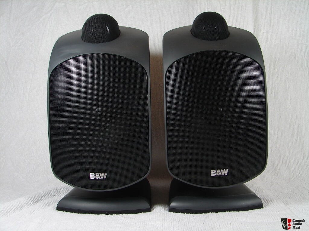 Luidspreker B & W LM1, TV, Hi-fi & Vidéo, Enceintes, Supports muraux inclus, 60 à 120 watts, Enlèvement, Utilisé