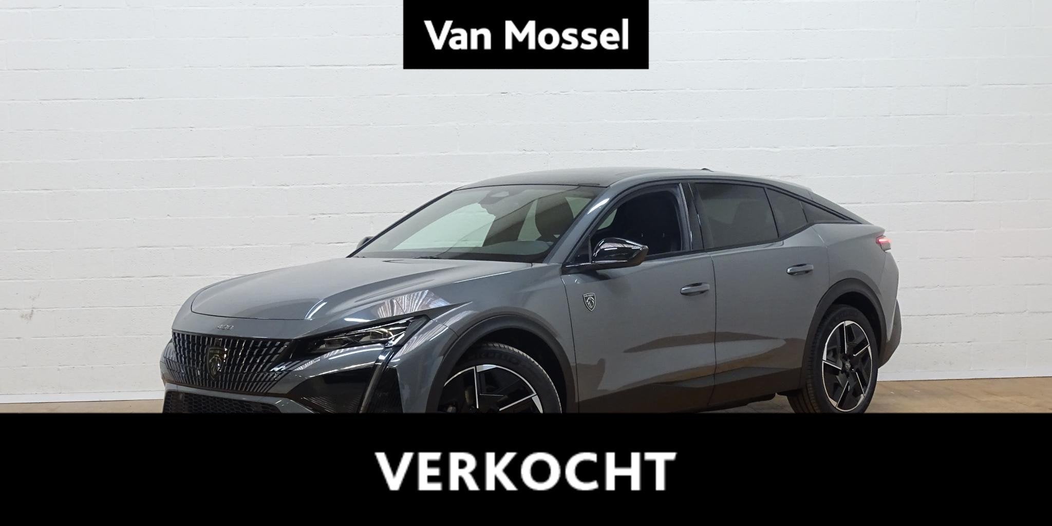 Peugeot 408 1.2 HYBRID 145 e-DSC6 GT verwacht, Gebruikt, Zwart, 136 pk, Bedrijf