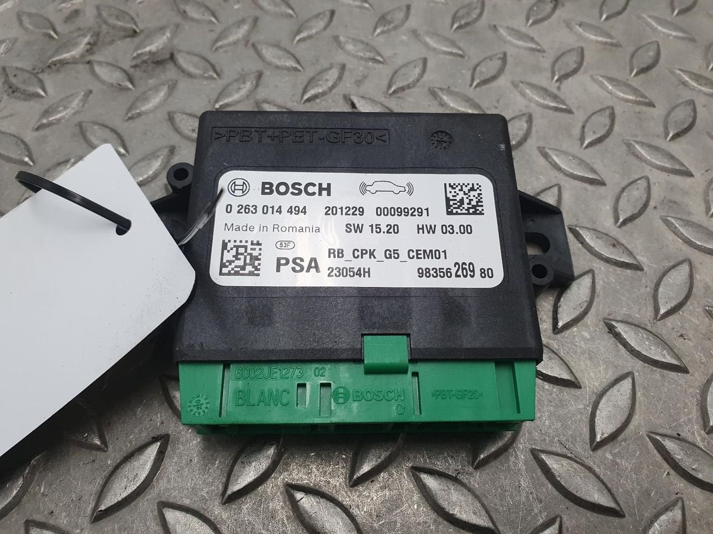 PEUGEOT 3008 GT HYBRID COMPUTER ECU 9835626980, 0263014494 2, Ophalen of Verzenden, Gebruikt, ARN erkend