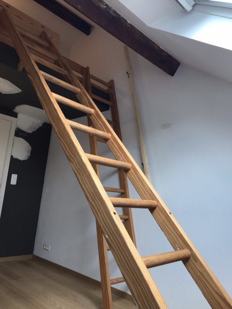 Échelle en bois, Bricolage & Construction, Échelles & Escaliers, Utilisé, Échelle, 2 à 4 mètres, Enlèvement