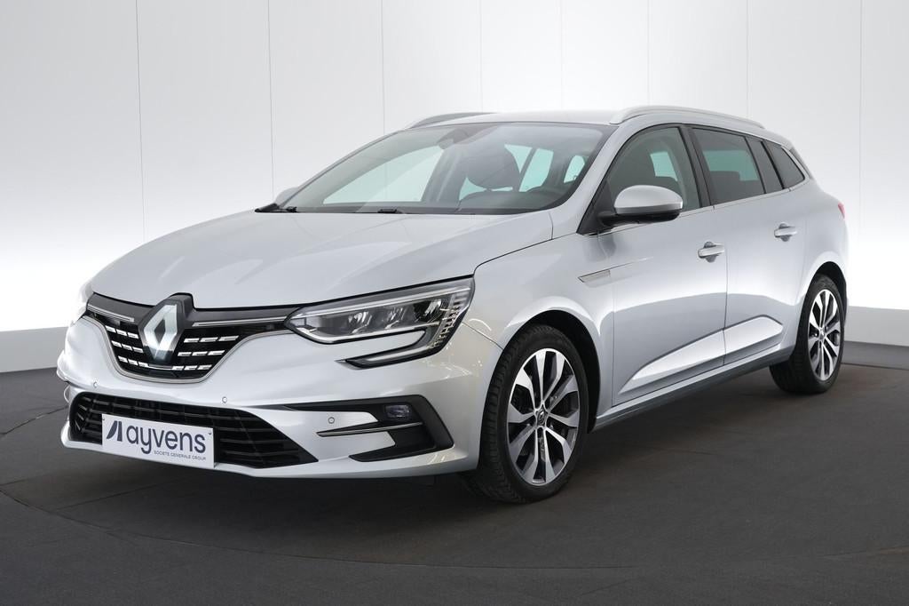 (2DGF192) RENAULT MEGANE GRANDTOUR, Auto's, Voorwielaandrijving, Stof, Gebruikt, Euro 6