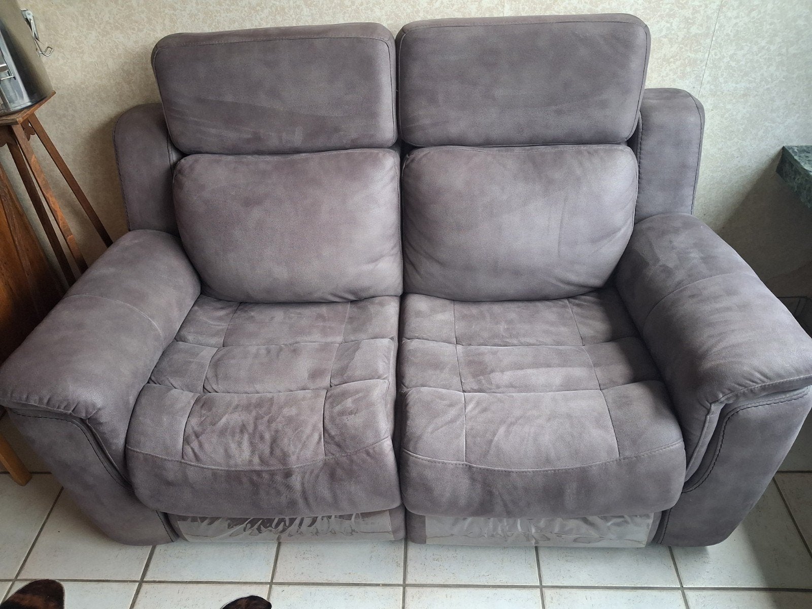 Te koop: 2-zit en 3-zit zetels die uitklappen tot bed., Ophalen