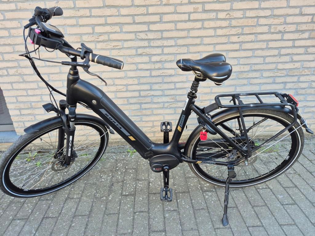 Norta elektrische heren fiets, Ophalen
