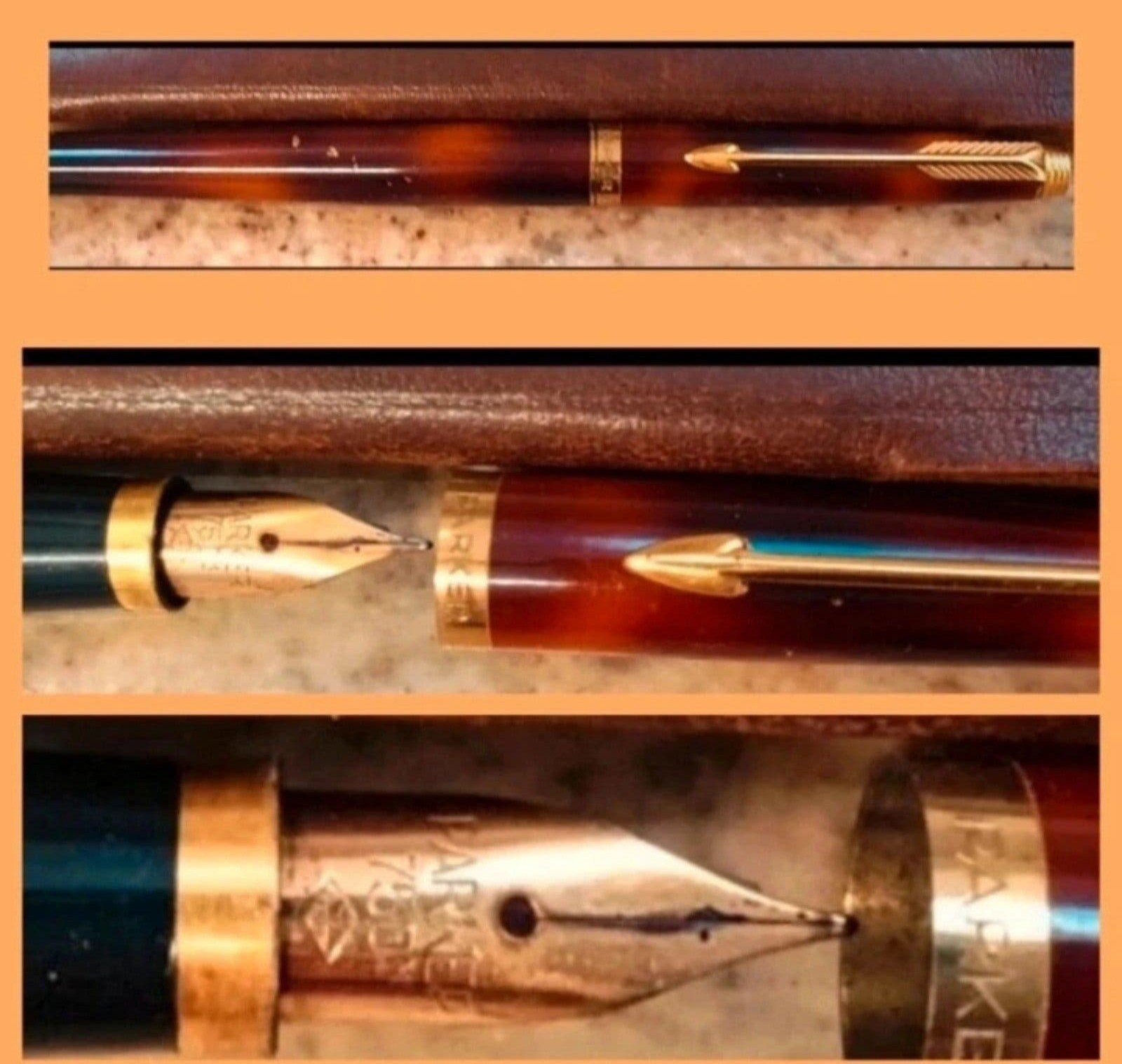 Parker 75 Laque vulpen/Jaren '80/'85., Verzamelen, Ophalen of Verzenden, Vulpen, Parker