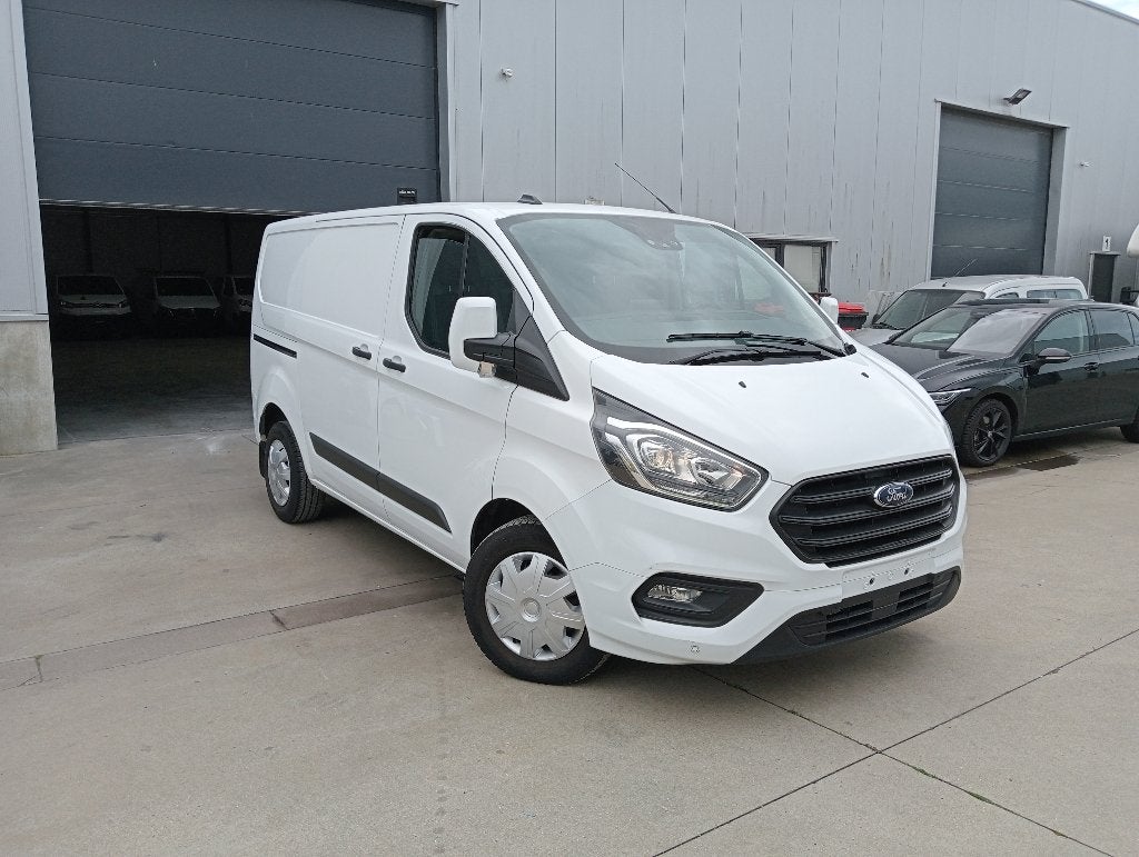 FORD TRANSIT CUSTOM L1 H1 C T ET.KEURING PAR-PASS 141709. KM, Auto's, Bestelwagens en Lichte vracht, Dealer onderhouden, Stof