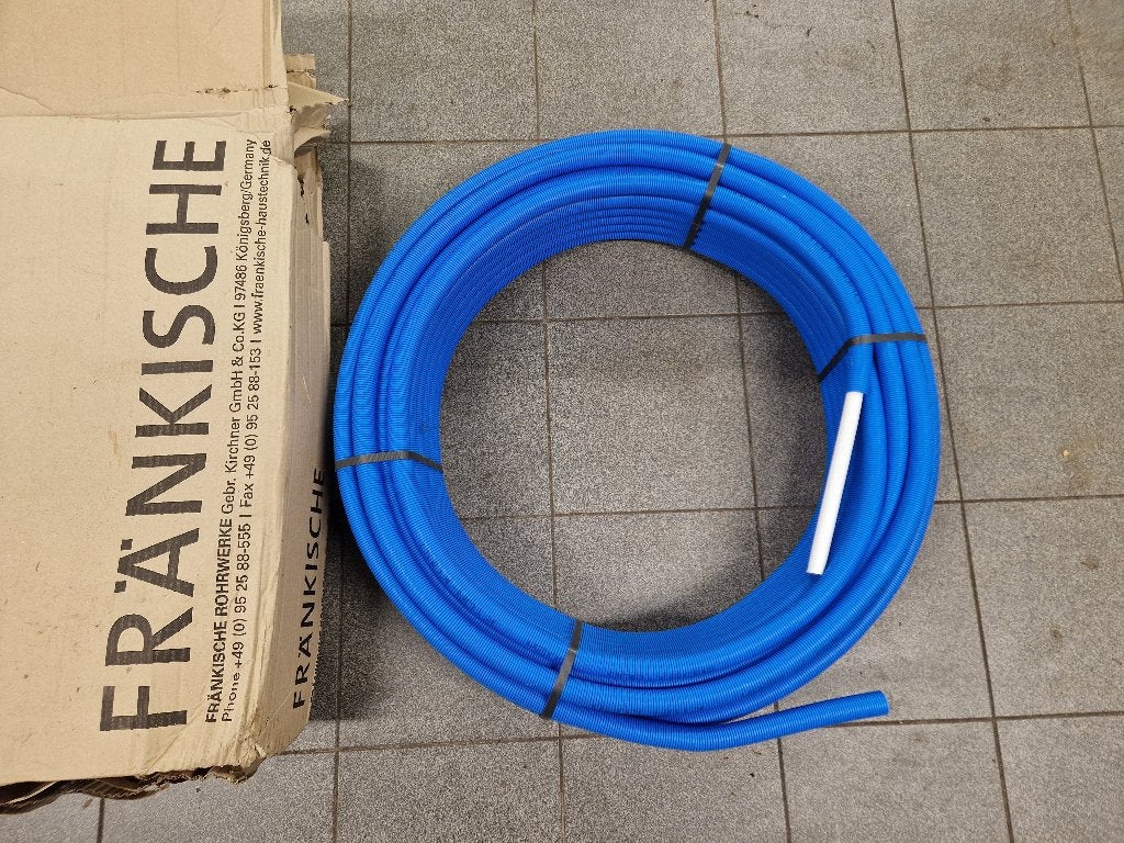 Alpex-duo buis 20x2mm blauw rol 50m, Doe-het-zelf en Bouw, Ophalen, Overige materialen, 6 meter of meer, Nieuw