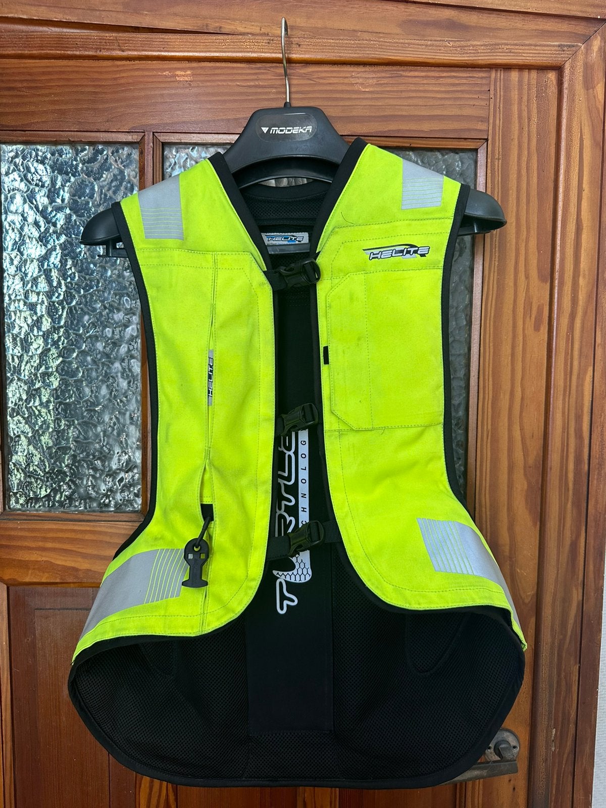 Airbag moto helite turtle 2, Sports nautiques & Bateaux, Vêtements nautiques, Enlèvement, Utilisé, Autres types