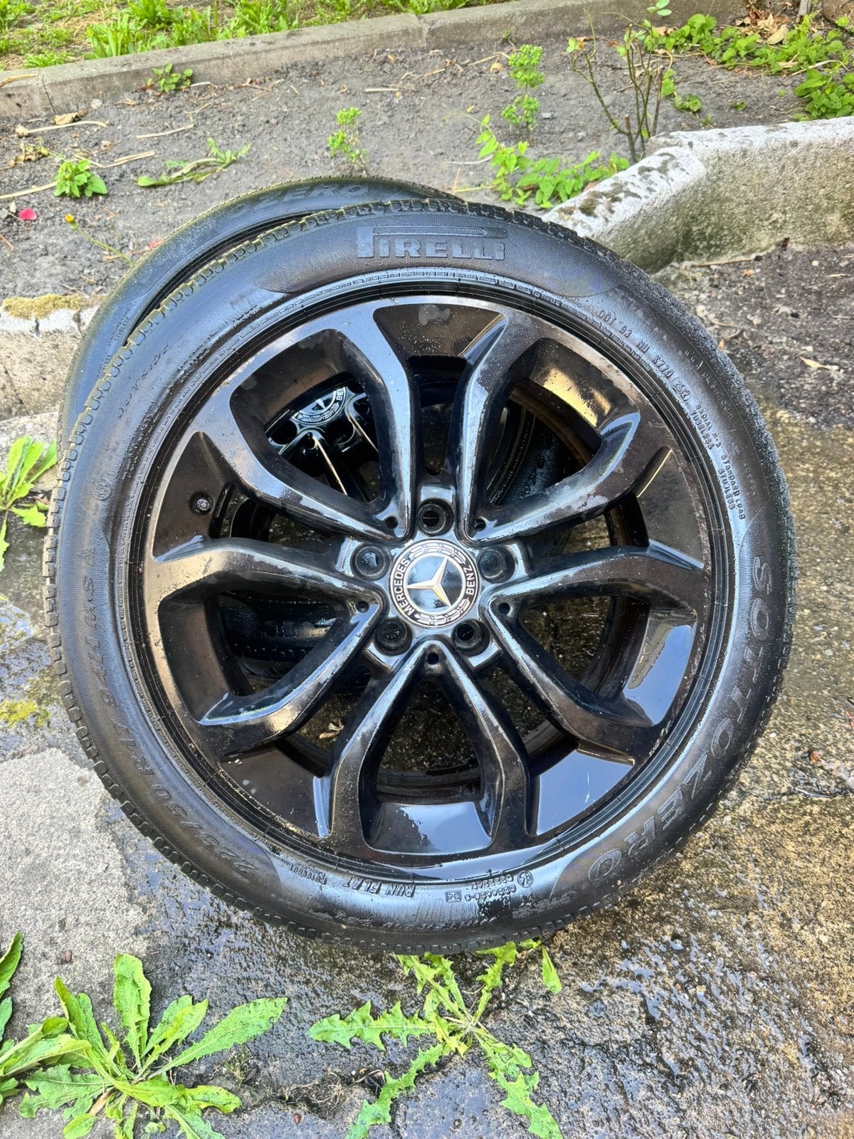 Jantes Mercedes Classe C 17", Autos : Pièces & Accessoires, Pneus & Jantes, Enlèvement