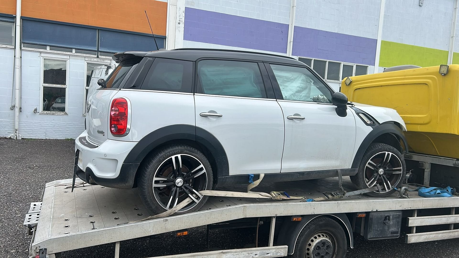 MINI Cooper S Countryman (R60) Witte Lak – Onderdelen / Demo, Autos : Pièces & Accessoires, -, -, -, Enlèvement ou Envoi