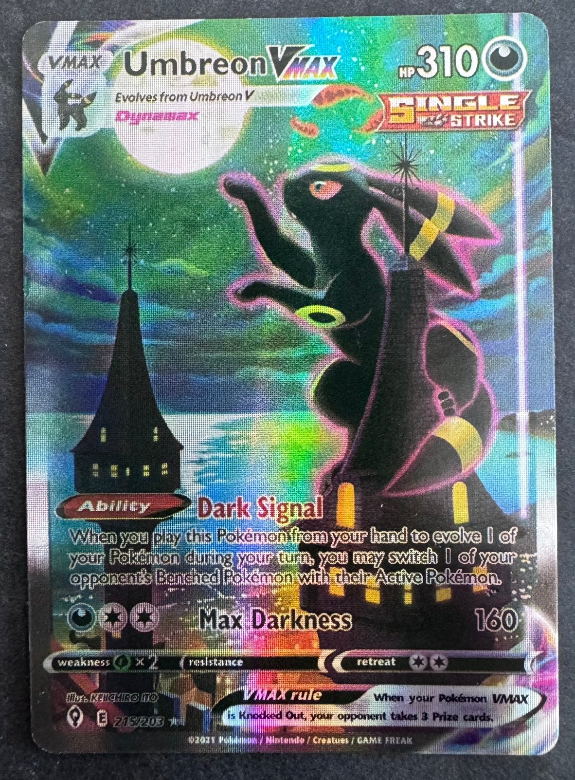 Umbreon Vmax (EVS 215), Ophalen, Nieuw