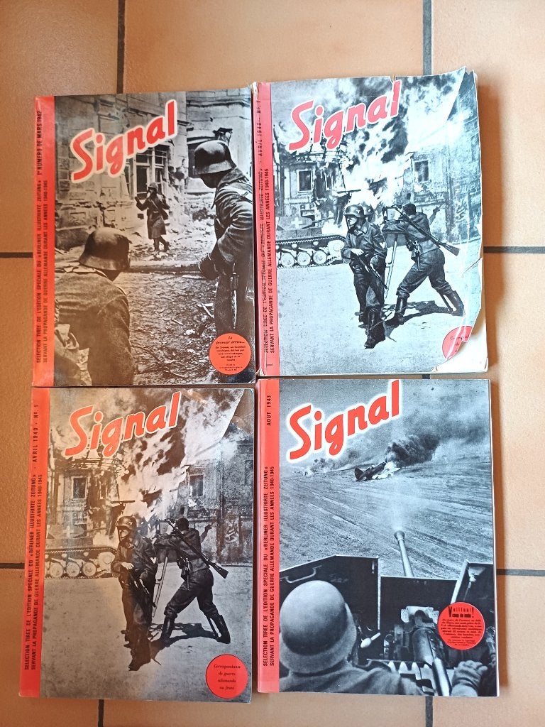 4 Revues "Signal", Enlèvement ou Envoi, Utilisé