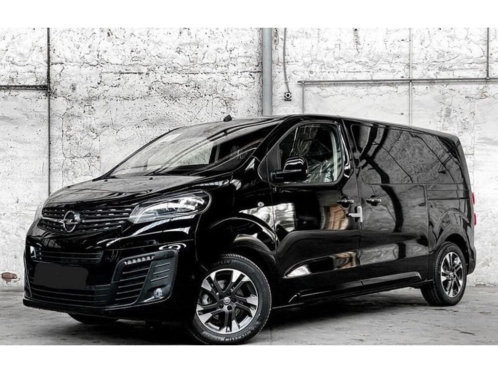 Opel Zafira Life 75 kWh e-Business Elegance L2H1, Auto's, Monovolume, 136 pk, Zwart, Zafira