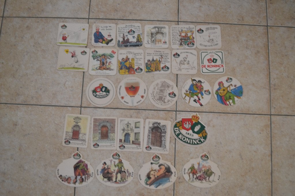 Bierkaartjes De Koninck, Verzamelen, Biermerken, Ophalen of Verzenden, Nieuw, Viltje(s), De Koninck