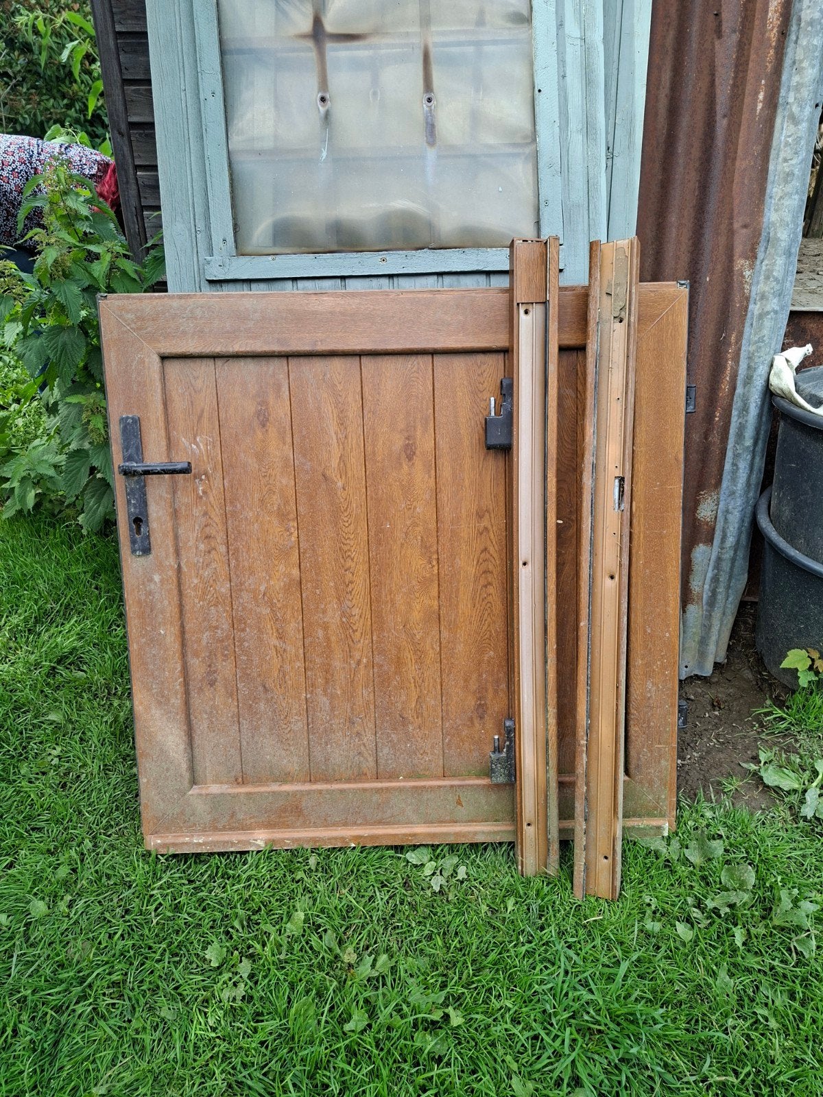 Porte de jardin  pvc, Jardin & Terrasse, Enlèvement