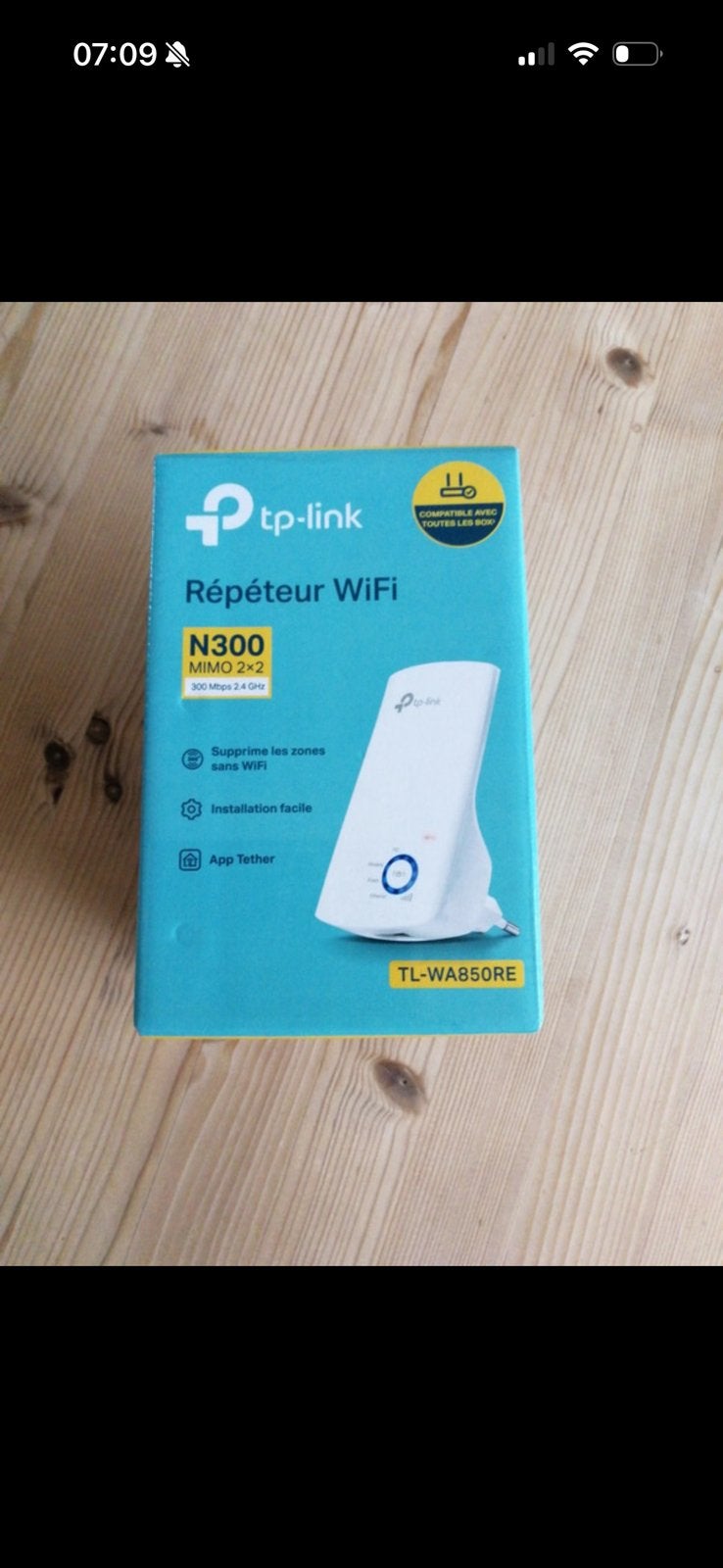 Repeteur wifi, Informatique & Logiciels, Enlèvement ou Envoi, Comme neuf