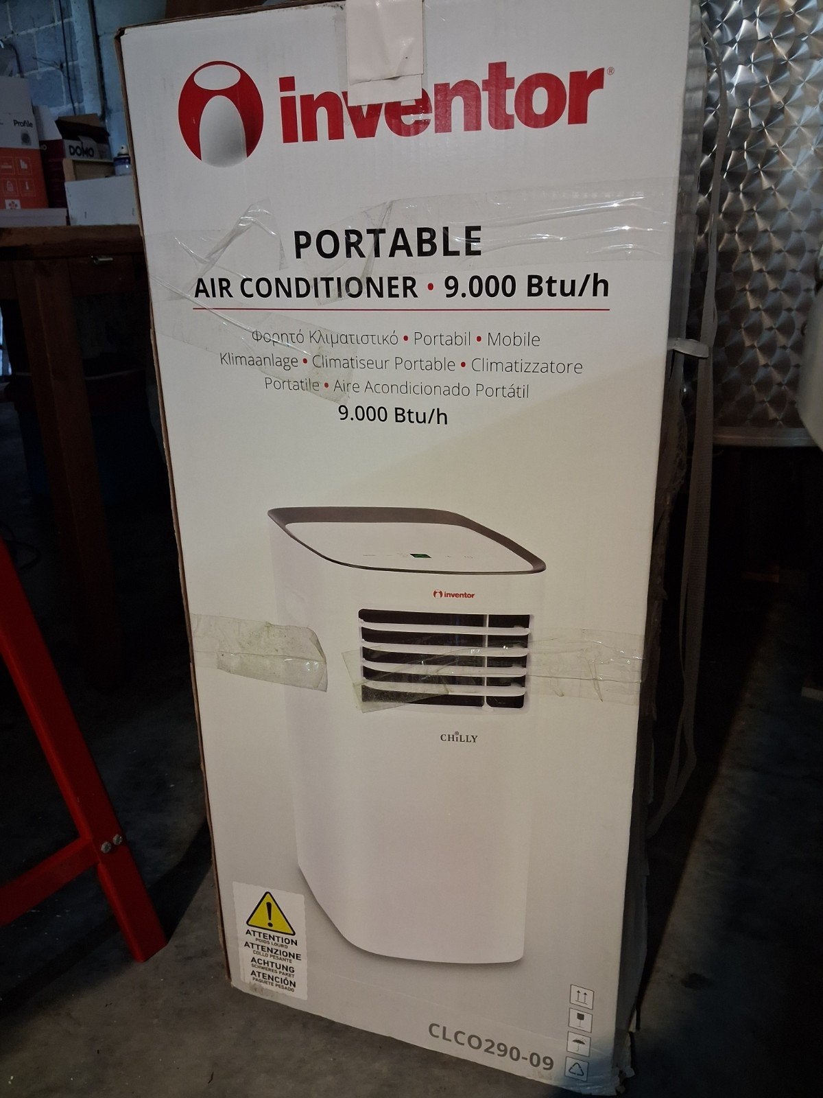 Mobiele airco unit, Ophalen, Gebruikt, Mobiele airco, Timer