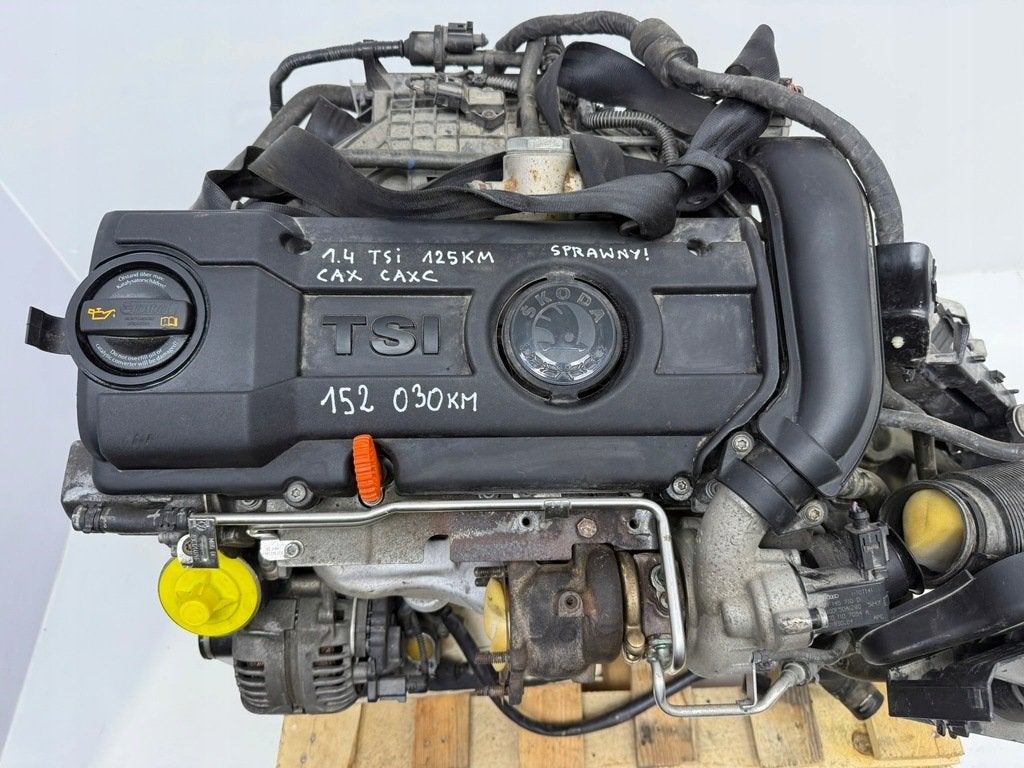 Moteur CAXC Complet SEAT TOLEDO SKODA ALTEA VW LEON EOS AUDI, Envoi, Utilisé, Skoda