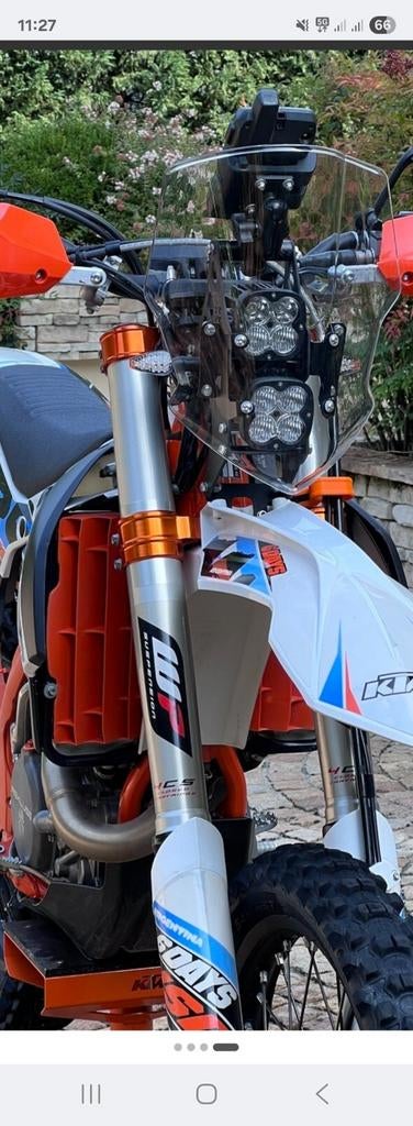 Gevraagd rallytoren ktm, Ophalen