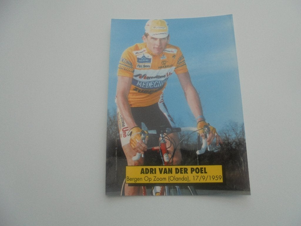 wielrenner- adri van der poel, Enlèvement ou Envoi, 1980 à nos jours, Comme neuf, Photo