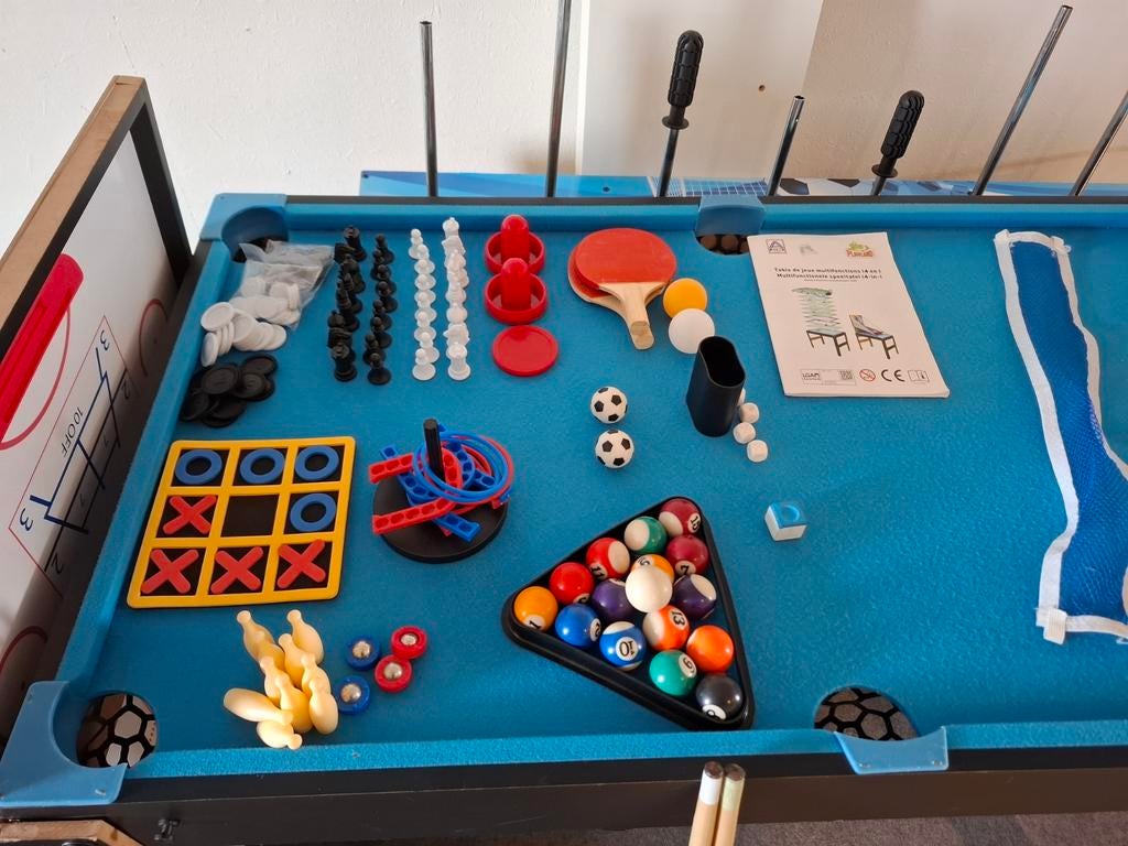 12 in één speeltafel, Ophalen, Gebruikt