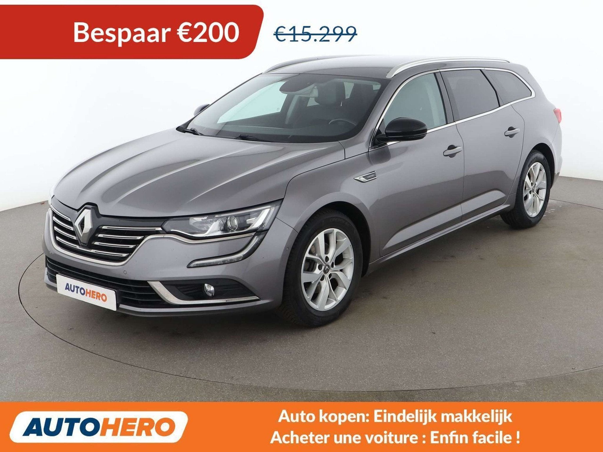 Renault Talisman 1.3 TCe Business (bj 2019, automaat), Auto's, Gebruikt, Skiluik, 159 pk, 152 g/km