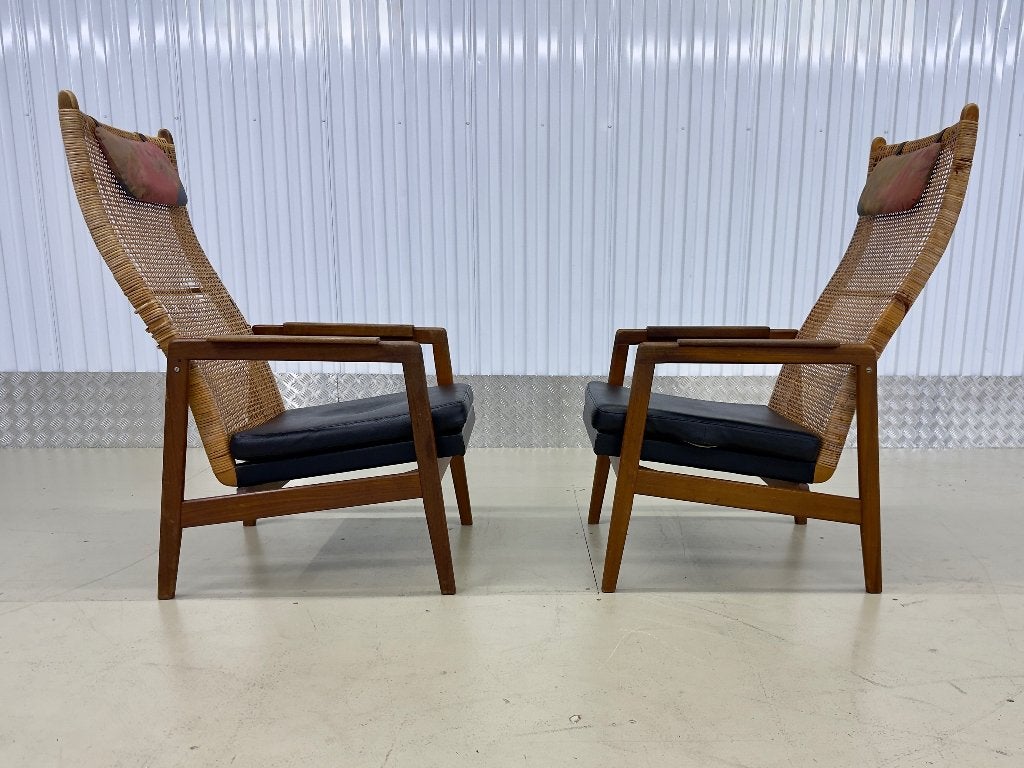 vintage set 2 X Muntendam | Jonkers MID CENTURY design, Huis en Inrichting, Gebruikt, Minder dan 75 cm, Sliedregt Braakman Pastoe Fristho Visser Parry Spectrum