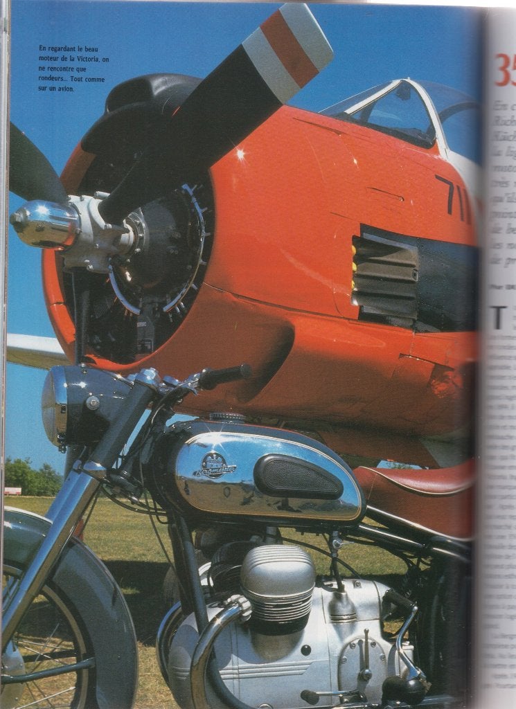 Moto Victoria 350 Bergmeister collection, Livres, Envoi, Utilisé