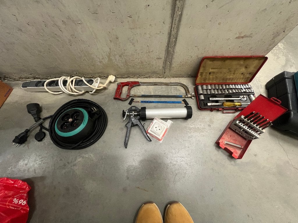 Gereedschap lot, Ophalen, Gebruikt