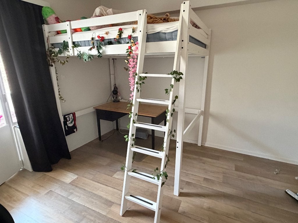 Hoogslaper 2000x1400, Ophalen, Hoogslaper, 140 cm, Zo goed als nieuw