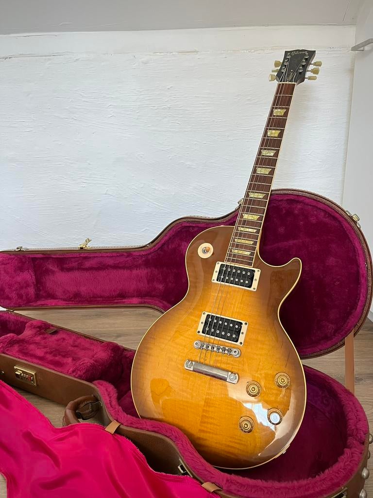 Gibson Les Paul Classic Honeyburst 2001, Musique & Instruments, Instruments à corde | Guitares | Électriques, Enlèvement, Utilisé