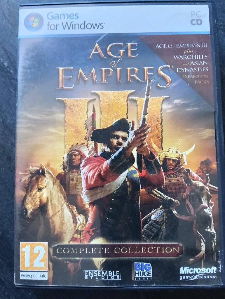 PC-game Age of Empires III, Consoles de jeu & Jeux vidéo, Jeux | PC, Enlèvement, Comme neuf, Stratégie et Construction