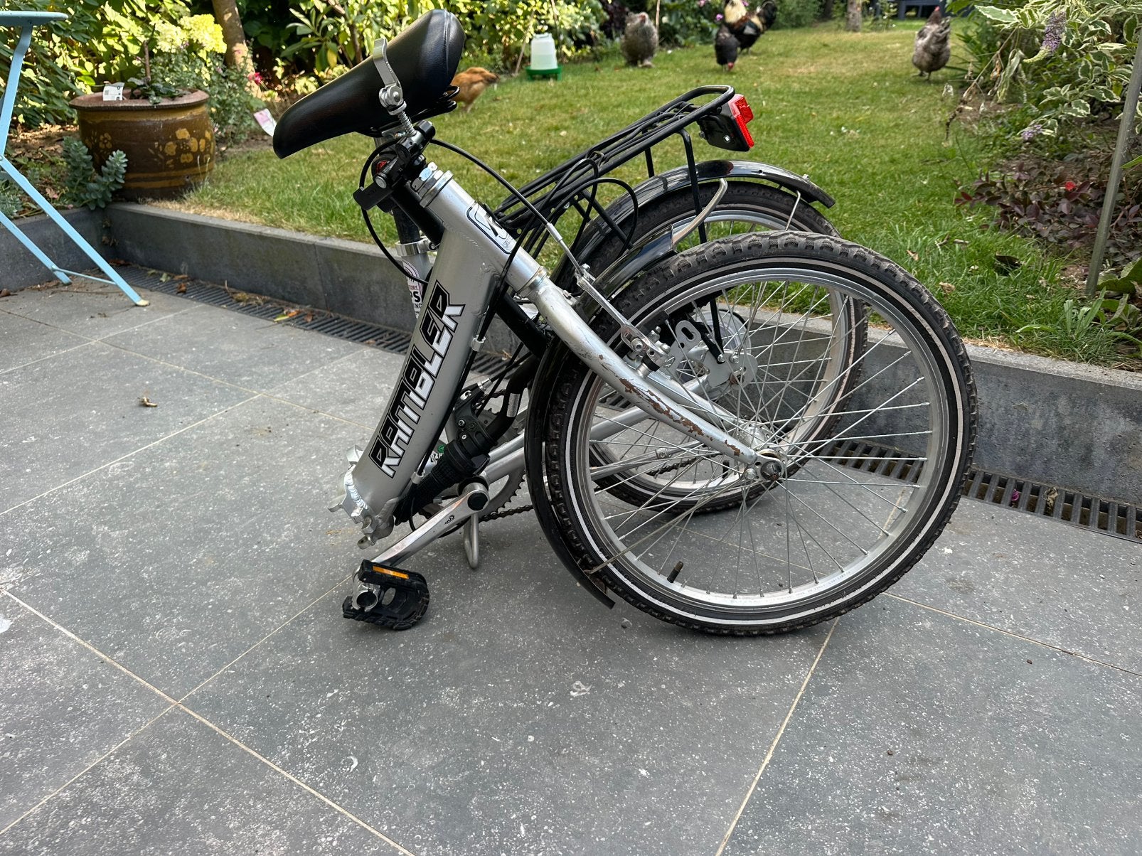 Plooifiets, Ophalen, Zo goed als nieuw, Totaal opvouwbaar, Versnellingen