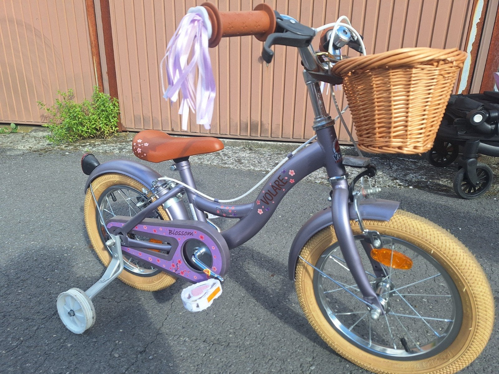 meisjesfiets 14 inch in topstaat, Fietsen en Brommers, Ophalen, Zijwieltjes, Volare, Minder dan 16 inch