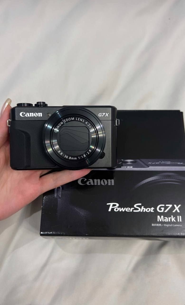 Canon g7x mark II, Enlèvement, Comme neuf, Protection d'écran, Canon