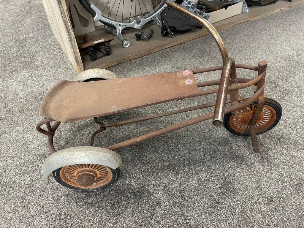 Driewieler roeifiets ‘40-‘50, Antiek en Kunst, Ophalen