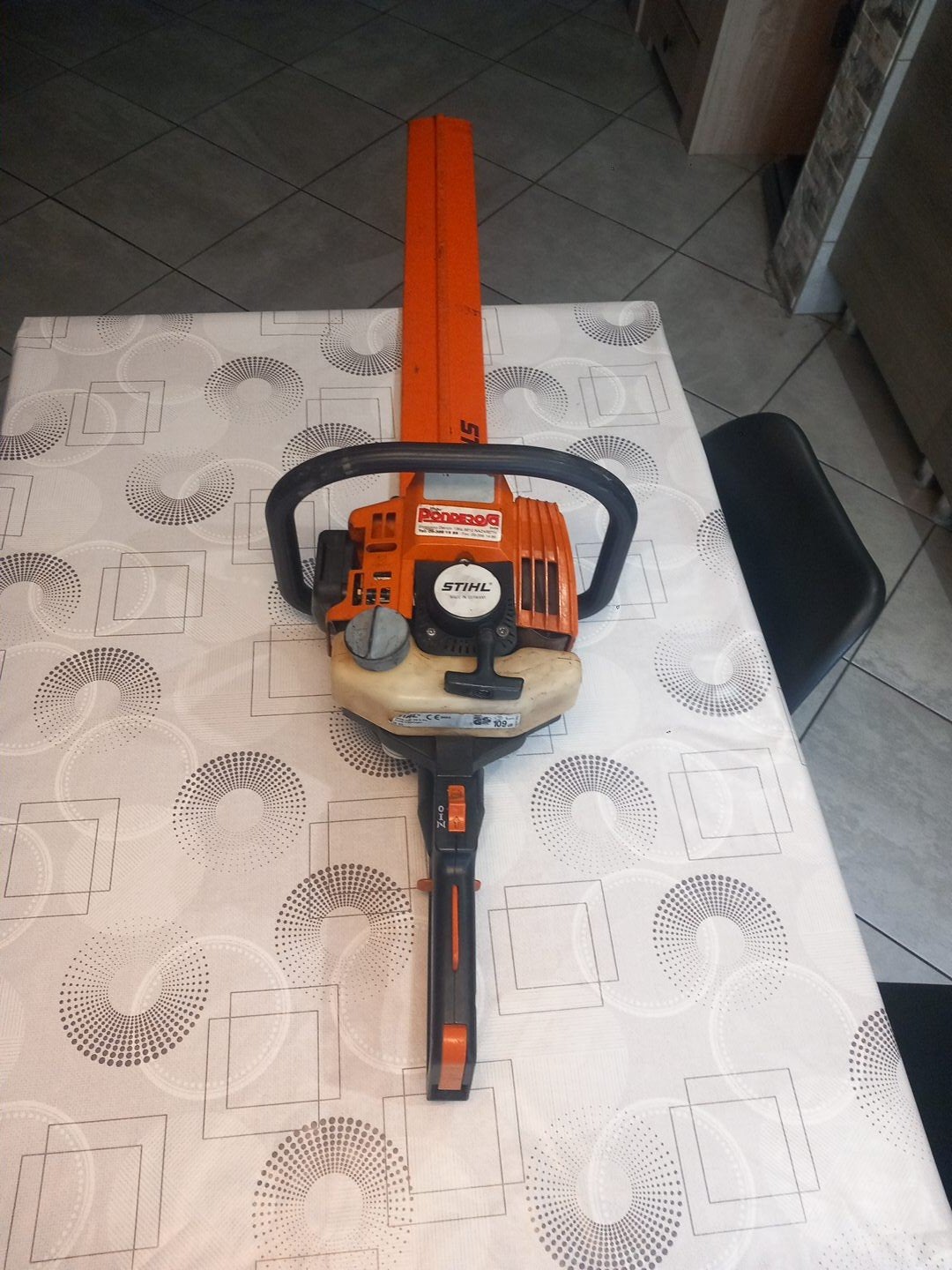 sthil HS 80, Enlèvement ou Envoi, Utilisé, Essence, Sthil