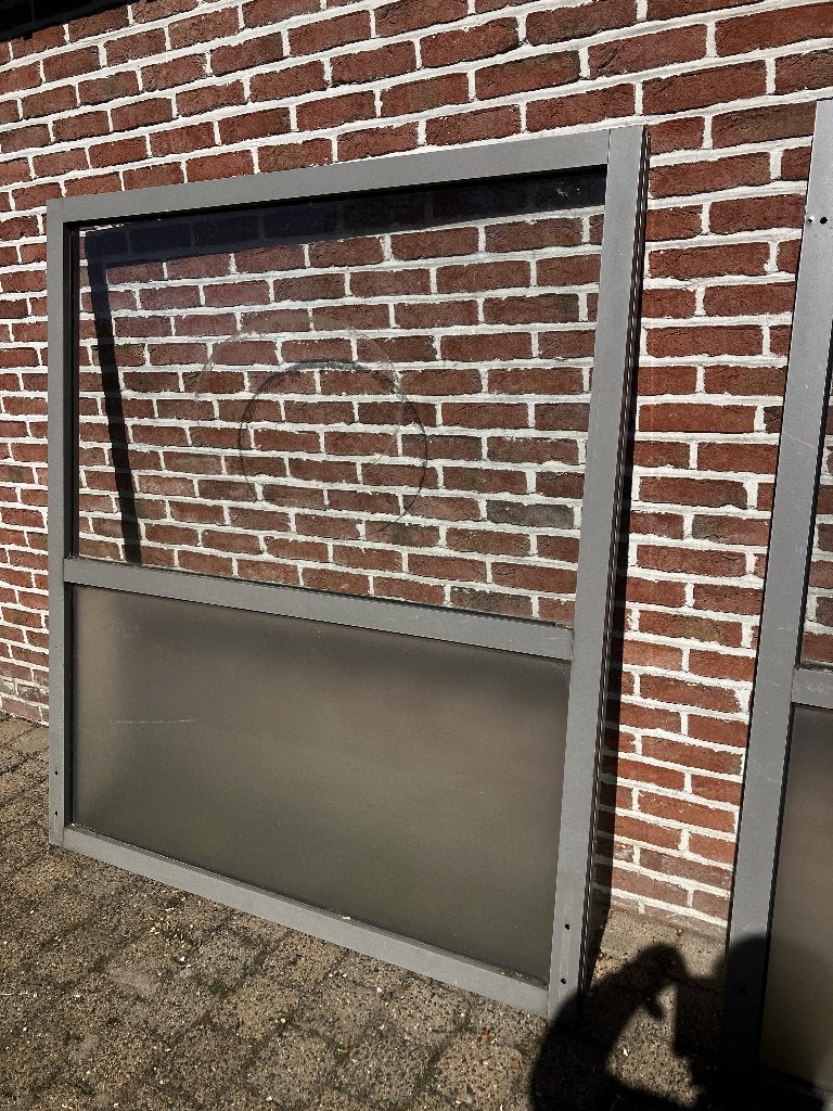 Windscherm glas, Jardin & Terrasse, Écrans de jardin, Enlèvement, Utilisé, 100 à 150 cm, 100 à 150 cm