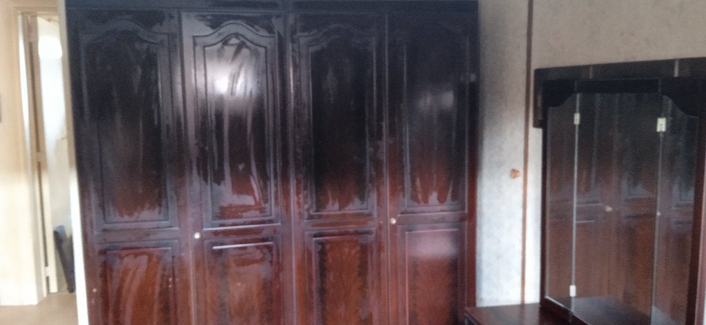 Garde robe 4 portes, 150 à 200 cm, Enlèvement, Utilisé, 200 cm ou plus