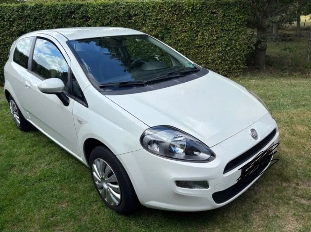 Fiat Punto EVO 1.2i MyLife Stop – 2012, Auto's, Stof, Wit, Handgeschakeld, Grijs