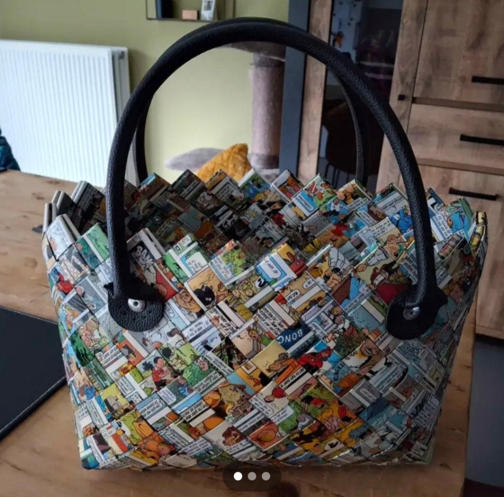 Hantas uit stripverhalen, Handtassen en Accessoires, Ophalen of Verzenden, Nieuw, Zwart, Handtas