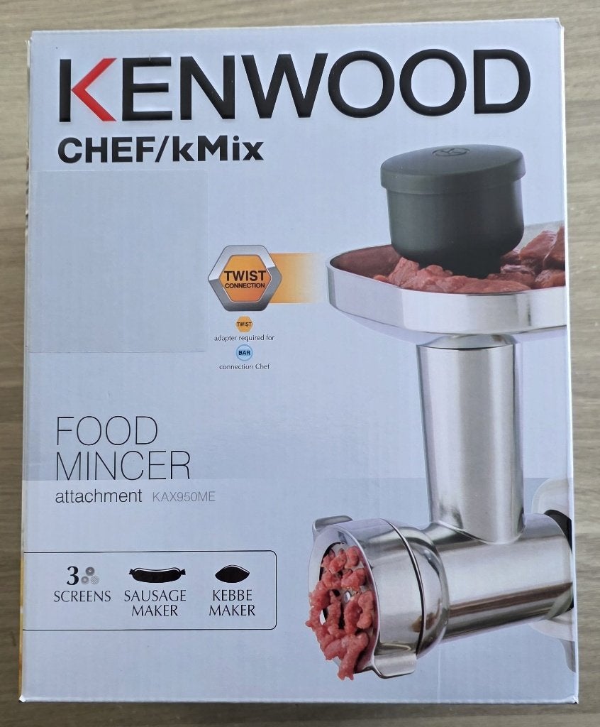 Kenwood chef/kmix AT950A vleesmolen, Elektronische apparatuur, Keukenmixers, Ophalen, Nieuw