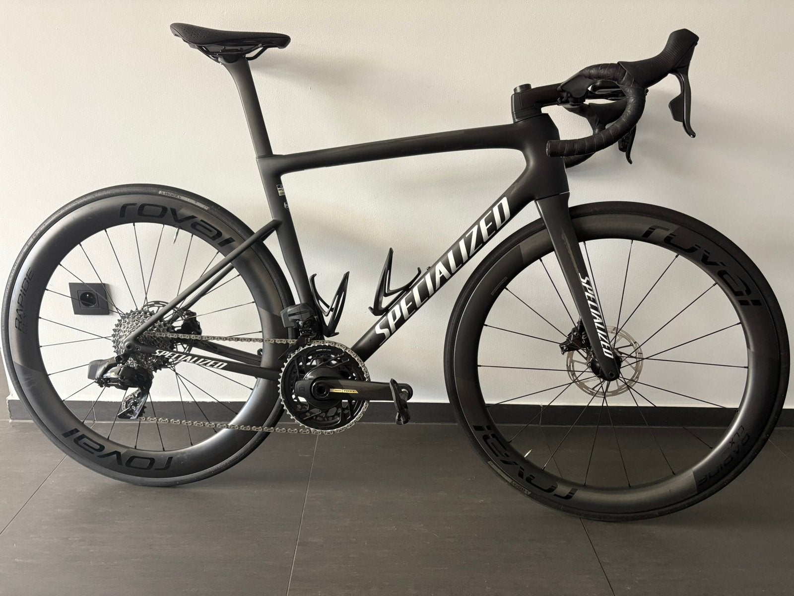 Specialized Tarmac SL8 pro 56 als nieuw, Ophalen, Carbon, Zo goed als nieuw, Schijfrem